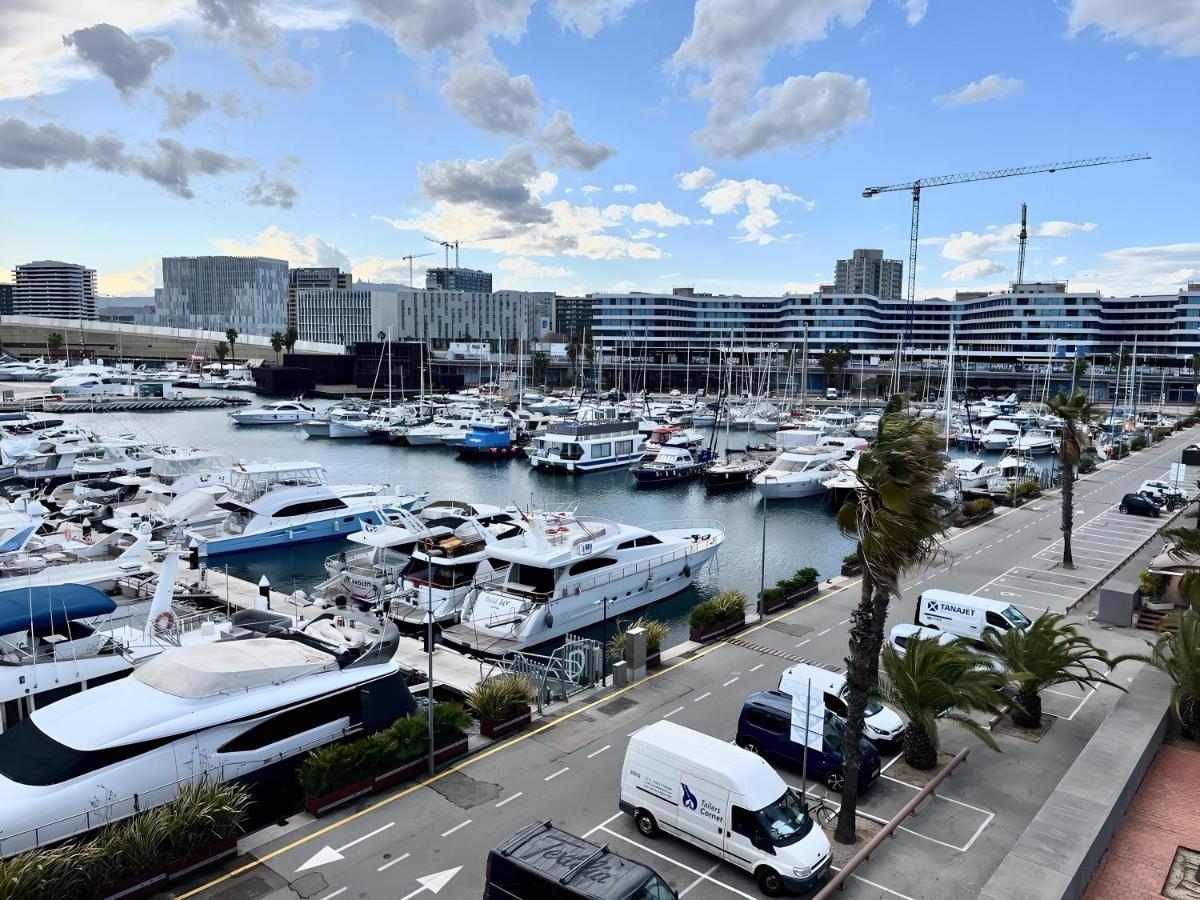 Cozy private two rooms yacht in Barcelona - Port Fórum Sant Adrià de Besòs Exterior foto